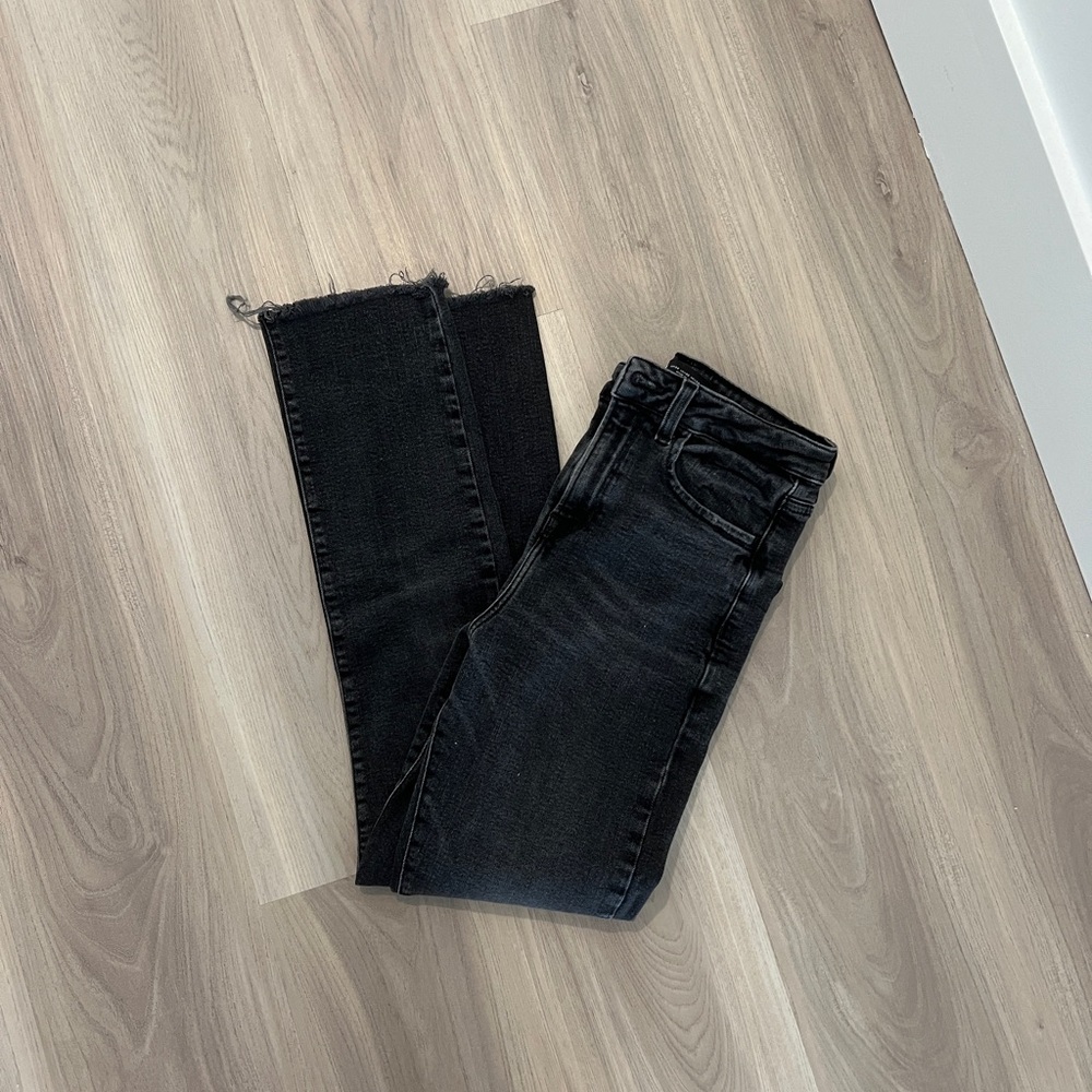 Zara Black Washed Jeans